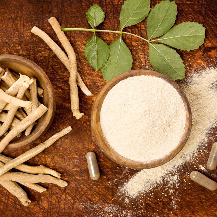 Organic Ashwagandha Root with Black Pepper