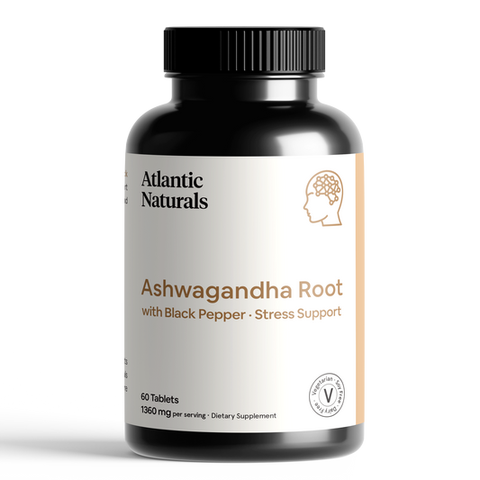 Organic Ashwagandha Root with Black Pepper