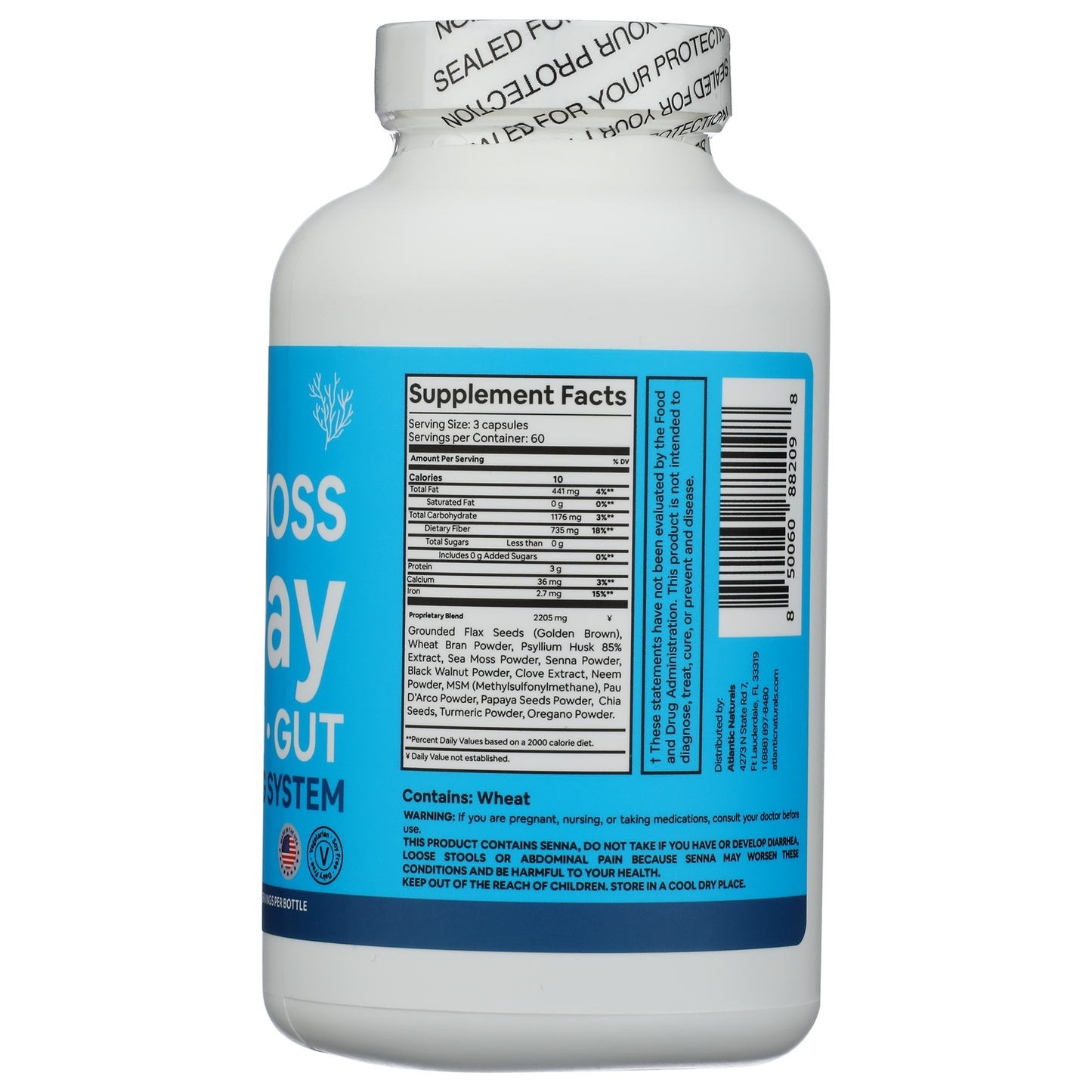 Sea Moss 7 Day Colon & Gut Cleanse Capsules