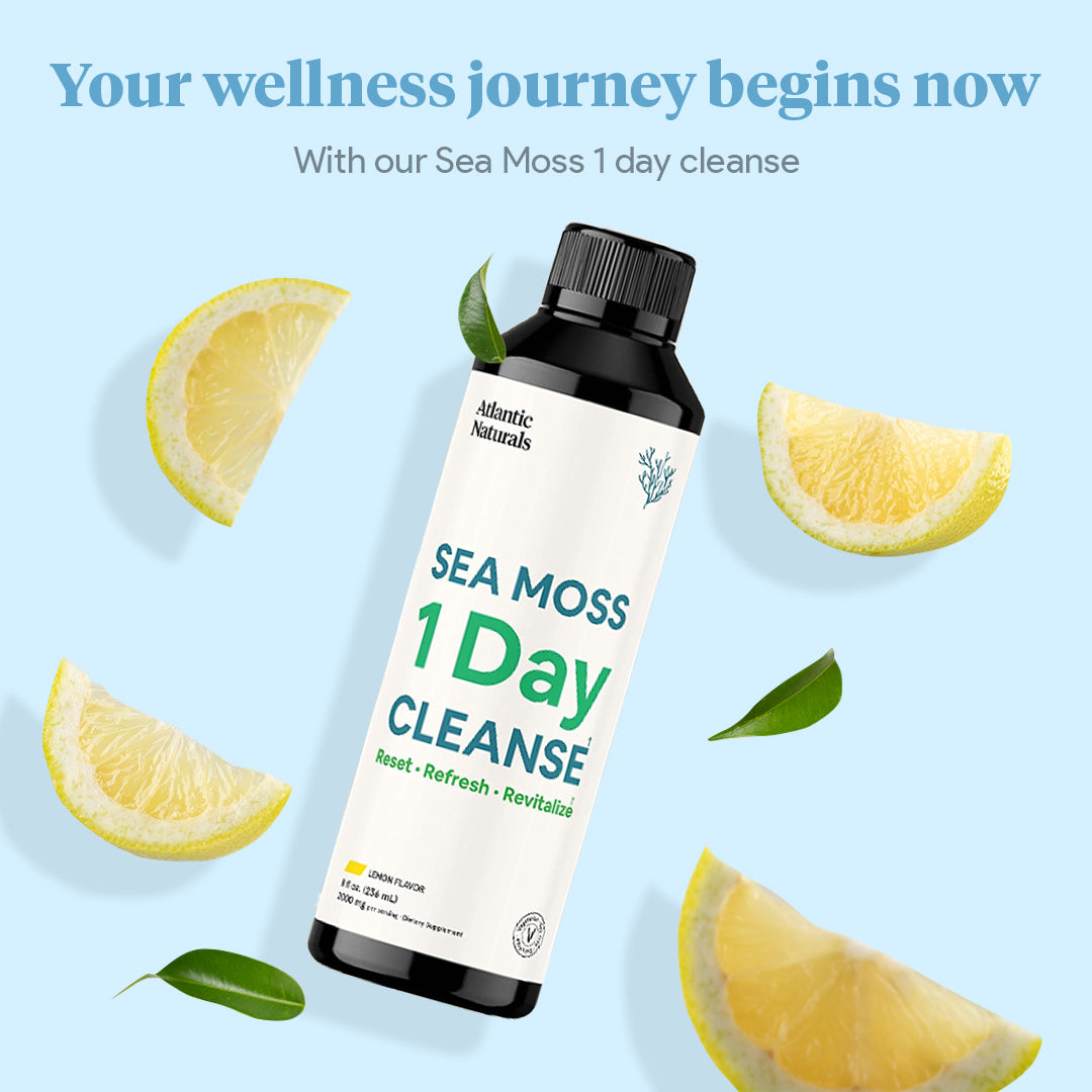 Sea Moss 1 Day Cleanse | Lemon Flavor