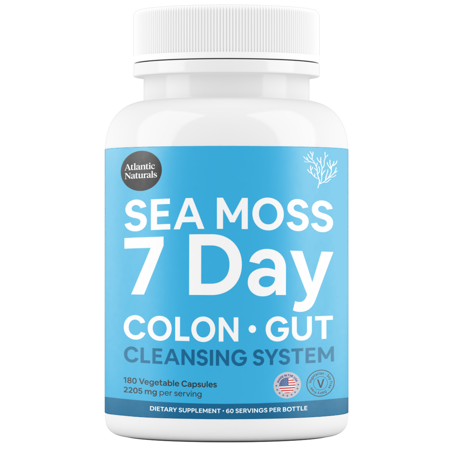 Sea Moss 7 Day Colon & Gut Cleanse Capsules