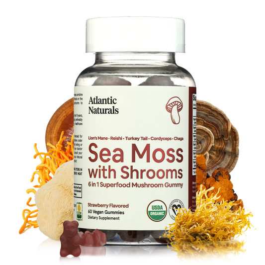 Sea Moss with Shrooms 6 in 1 Gummy