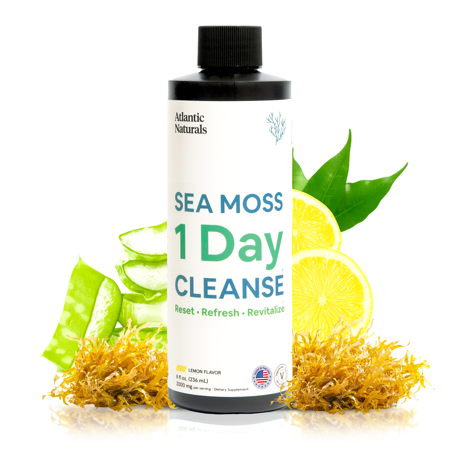 Sea Moss 1 Day Cleanse | Lemon Flavor