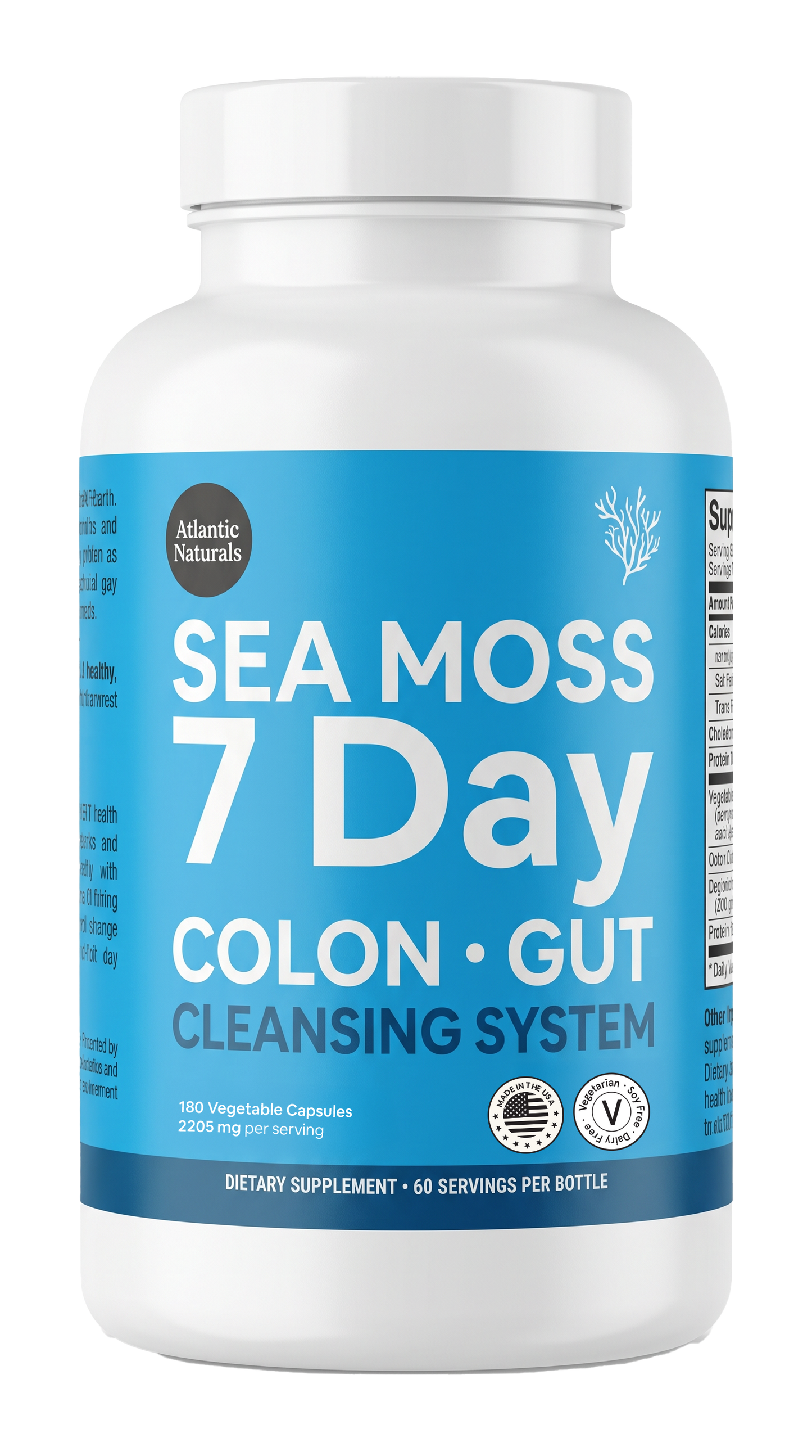Sea Moss 7 Day Colon & Gut Cleanse Capsules