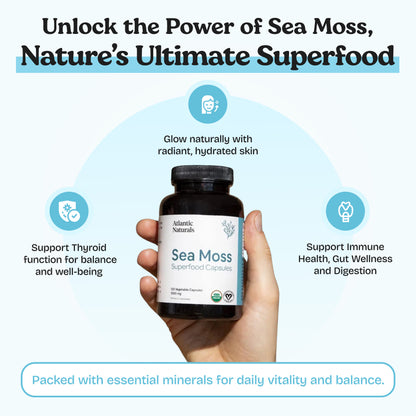 Organic Sea Moss Capsules