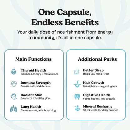 Organic Sea Moss Capsules