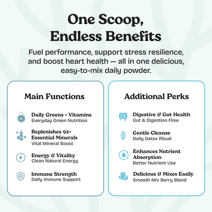 Scoop of Sea Moss Super Greens Powder