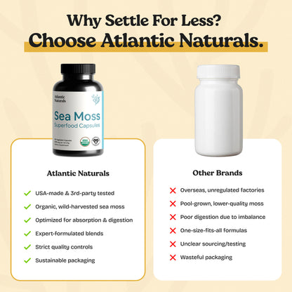 Organic Sea Moss Capsules