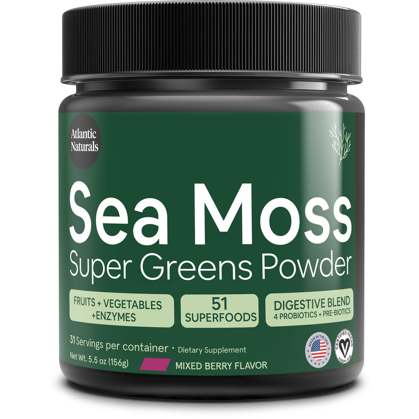 Sea Moss Super Greens Powder