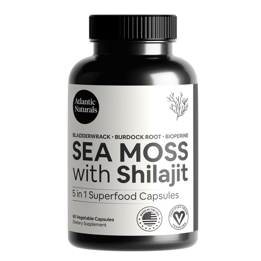 Sea Moss with Shilajit 5 in 1 Capsules