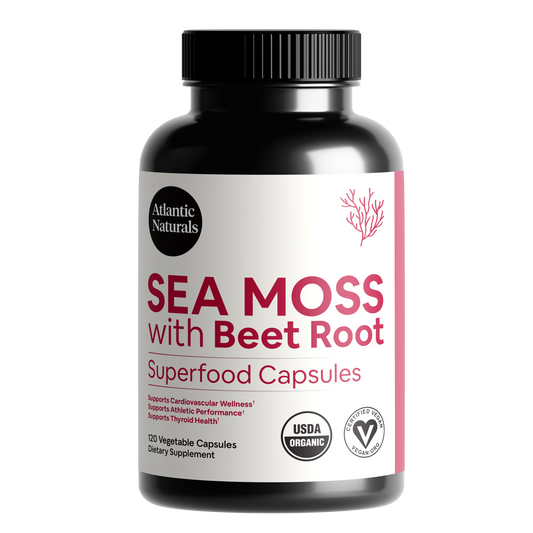 Organic Sea Moss with Beet Root Capsules