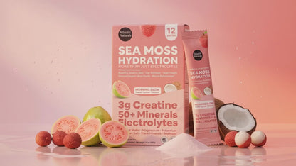 Atlantic Naturals seller video MG: zero-calorie, fasting-friendly hydration with creatine