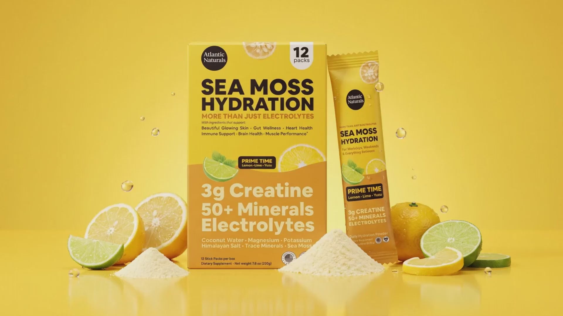 Atlantic Naturals seller video PT: sea moss, creatine and electrolytes in one stick