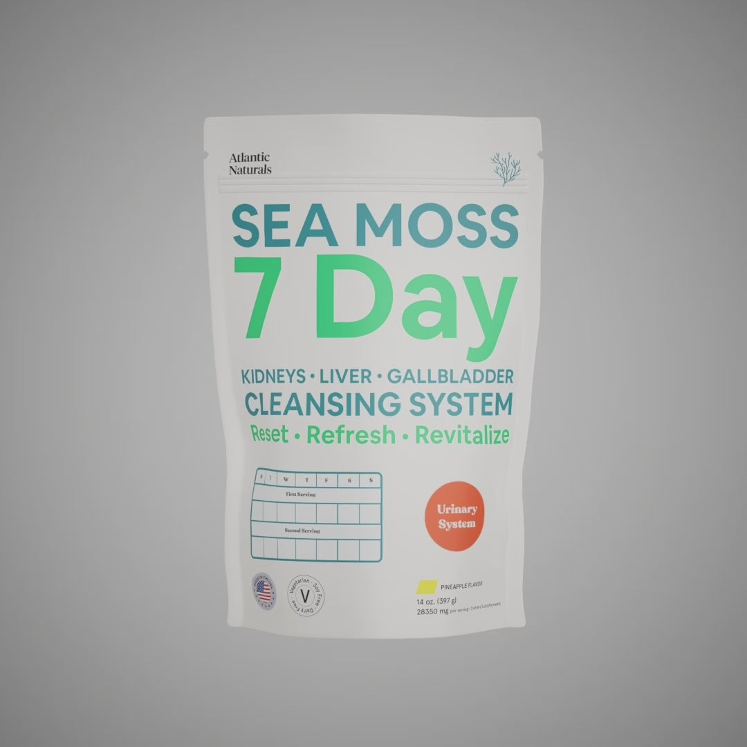 Sea Moss 7 Day Kidney, Liver & Gallbladder Cleanse – Atlantic Naturals