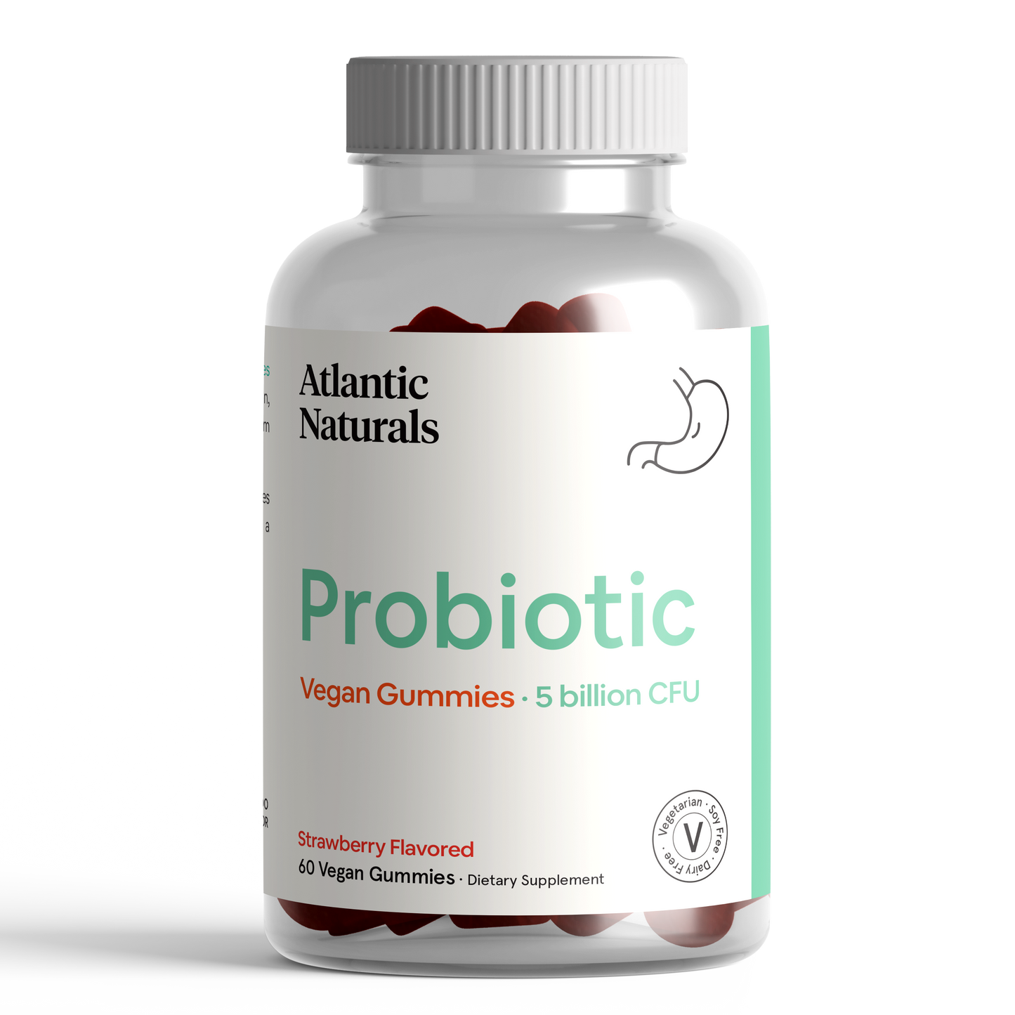 Organic Probiotic Gummies | Vegan 60ct